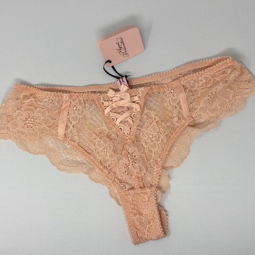 Agent Provocateur Peachy Brief AP2 Small NWT